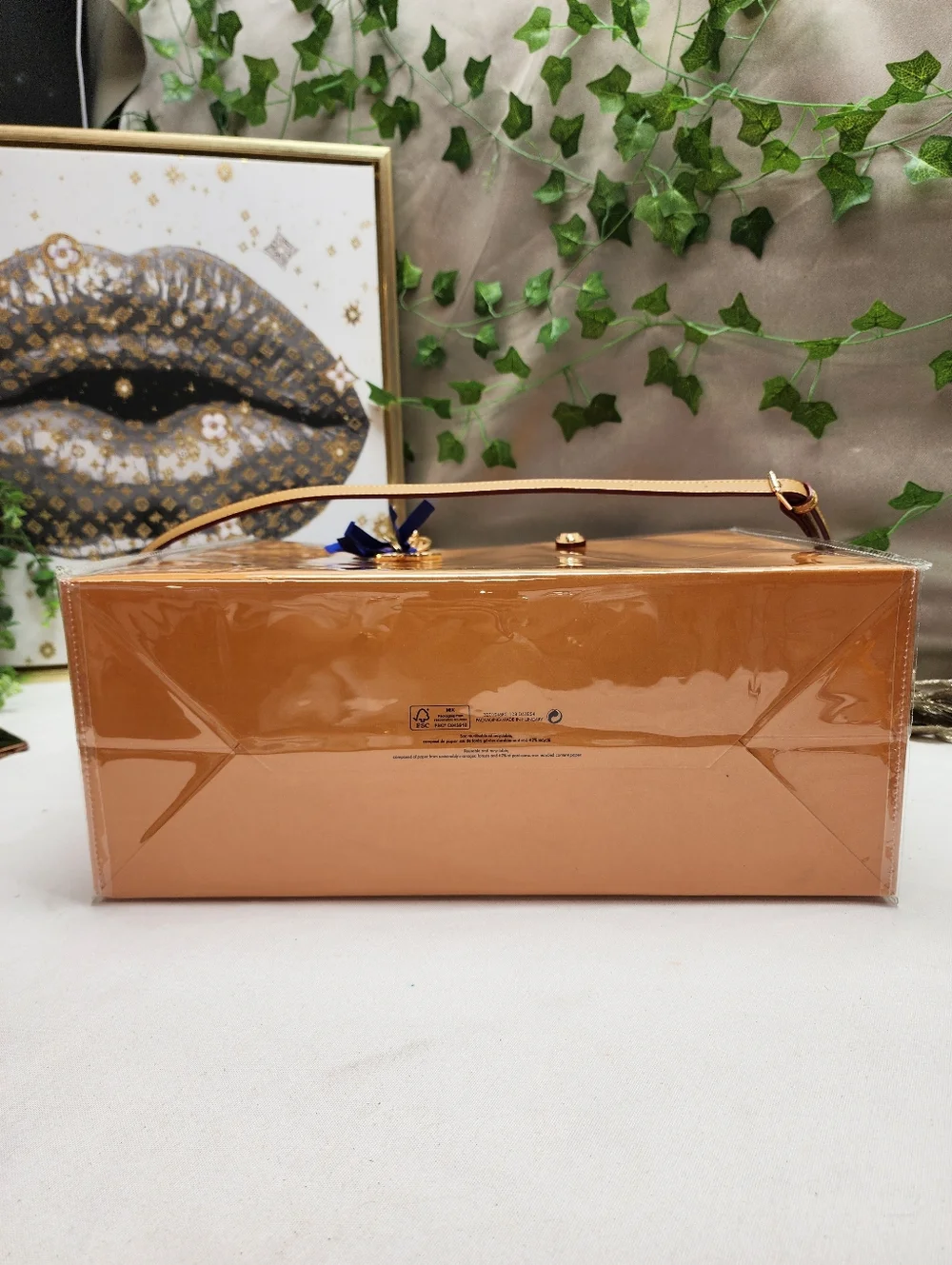 Authentic Louis Vuitton Large Retail Shopping Bag in A PVC Tote - Picture 9 of 10